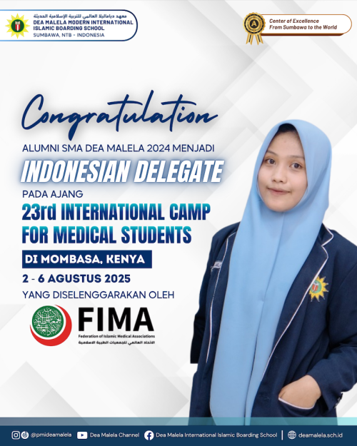 Sabila Marshakina , Alumni SMA Dea Malela Mewakili Indonesia pada International Camp For Medical Students di Kenya