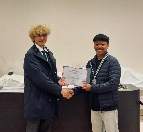 M. Adryan Firdaus, Alumni SMA Dea Malela Meraih Prestasi sebagai Best Delegate pada YLEC Japan 2025