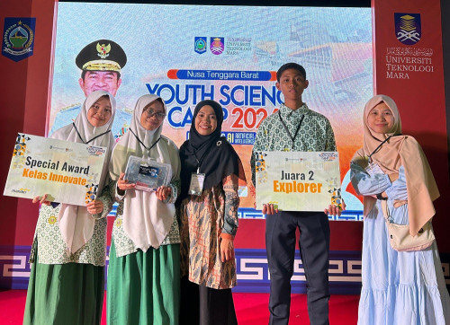 Santri PMI Dea Malela Raih Penghargaan dalam ajang Youth Science Camp 2024 di Mataram