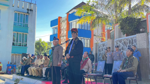Sampaikan Amanat Apel Pandu Hizbul Wathan, Menteri Pertanian RI Kobarkan Semangat Para Santri PMI Dea Malela