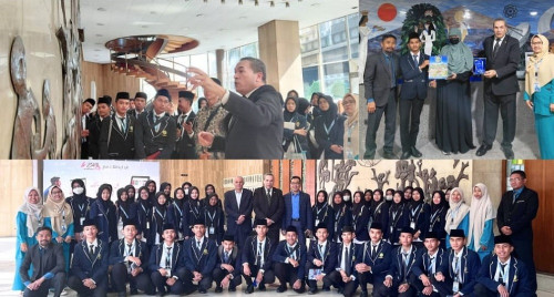 Santri Dea Malela Dalami Sejarah dan Inovasi Media di Al-Ahram Press, Cairo